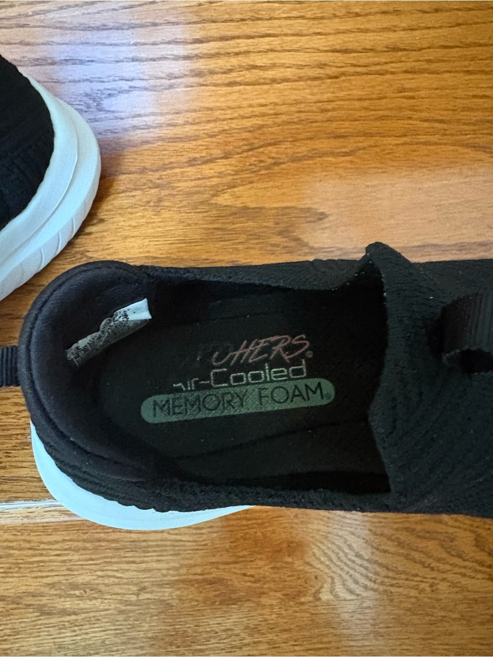Skechers Ultra Flex 3.0 Black Knit Slip on Sneakers - Picture 4 of 4